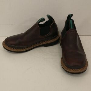 Georgia Giant Work Shoe's Kid's Romeo USA 5.5 Men's  EU 37 Brown Leather GR74